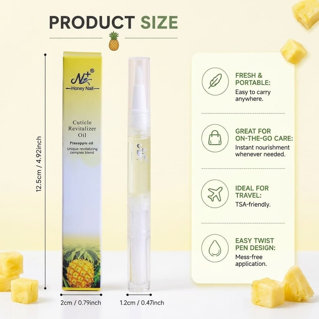 Pineapple Cuticle Revitalizer Oil Pens – 2 × 2ml