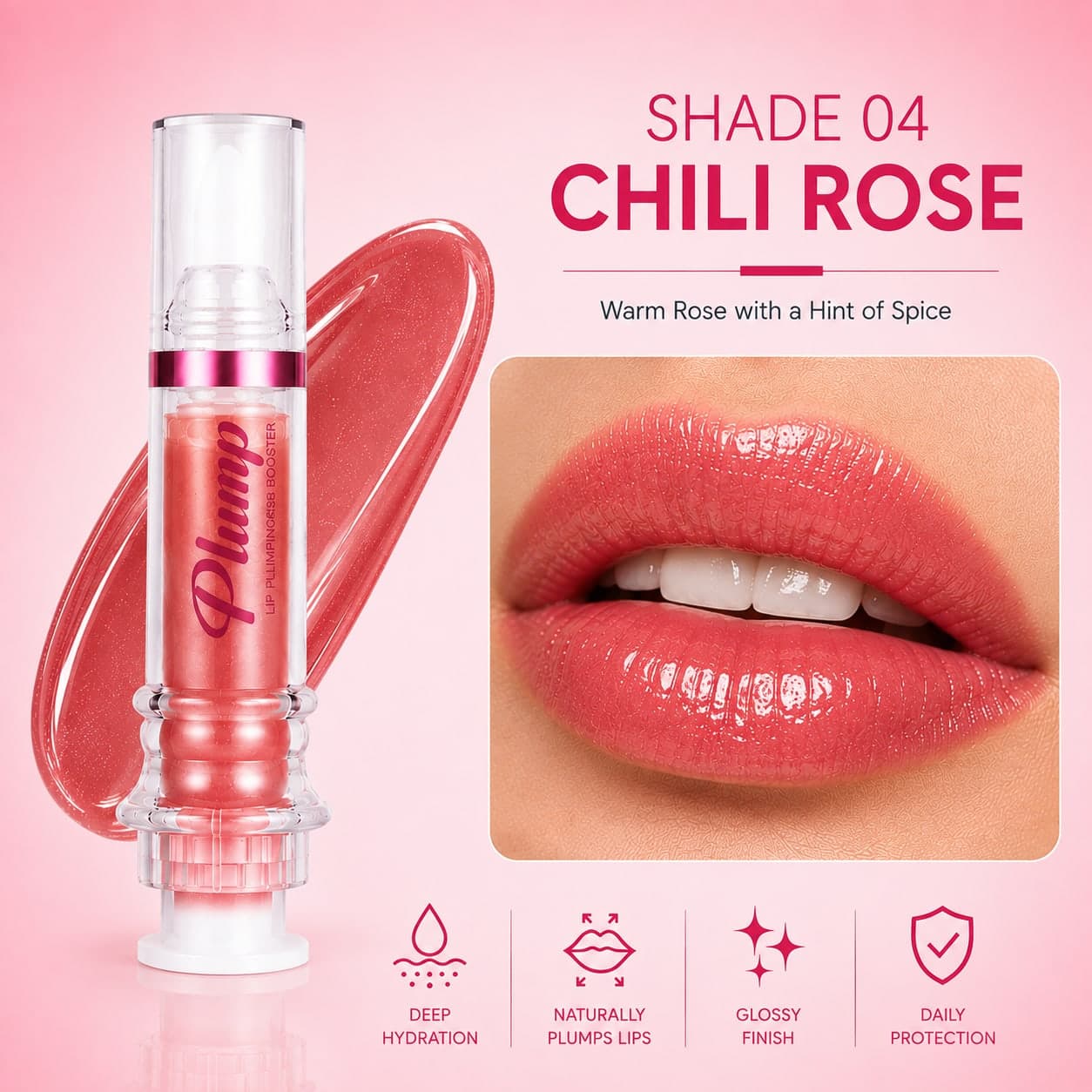 Plumping Booster High-Shine Lip Gloss